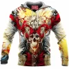 Skull Fleece-Hoodie