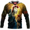 Skeleton Fleece-Hoodie