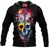 Skull Zip-Hoodie