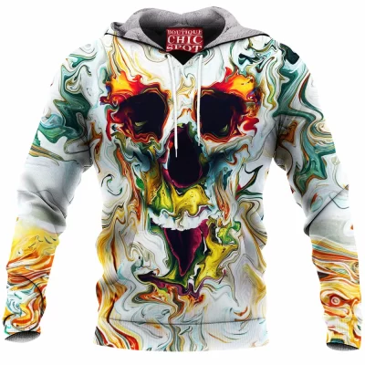 Skull Fleece-Hoodie