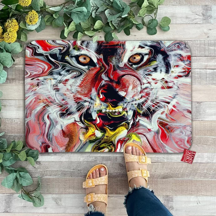 Tiger Doormat