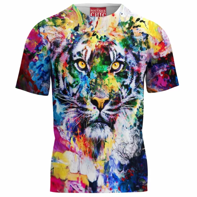 Watercolor Tiger T-Shirt