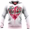 Abstract Fleece-Hoodie