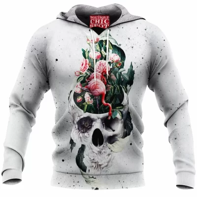 Abstract Fleece-Hoodie