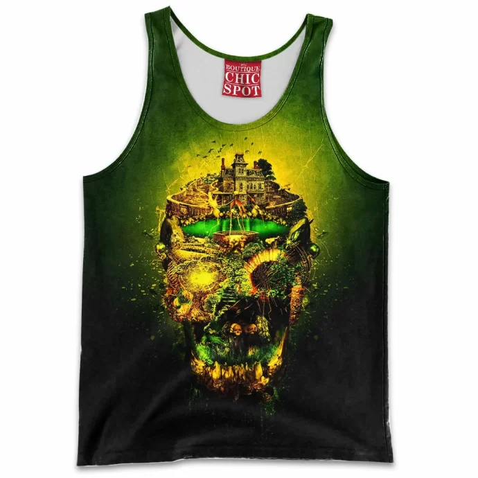 Haunted Skull Tank Top