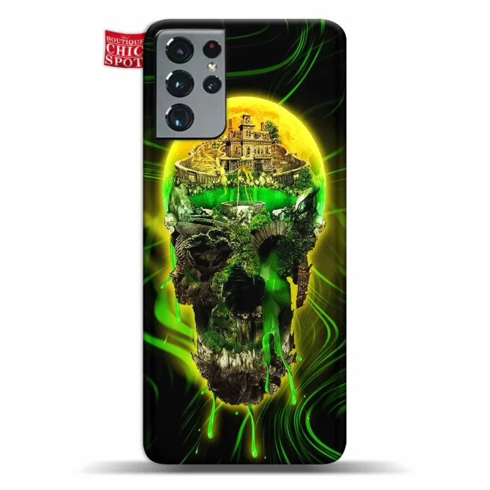 Haunted Skull Phone Case Samsung