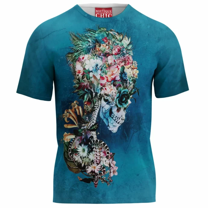 Floral Skull T-Shirt