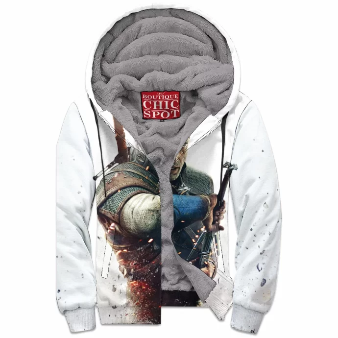 The Witcher Zip Fleece Hoodie