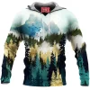 Abstract Fleece-Hoodie
