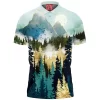 Abstract Polo Shirt