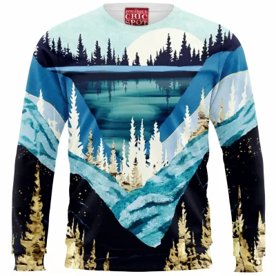 Landscape Sweatshirt, Abstract Sweatshirt