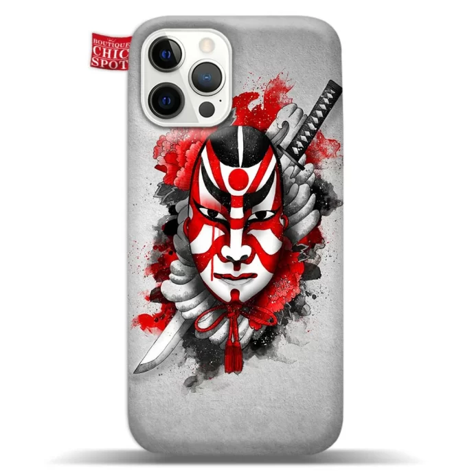 Samurai Kumadori Phone Case Iphone