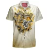 Samurai Hawaiian-Shirt, Tiger Hawaiian-Shirt