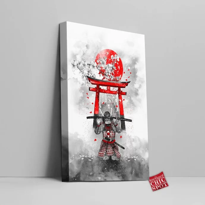 Samurai Canvas Wall Art