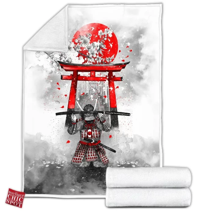 Samurai Fleece Blanket