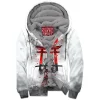 Samurai Zip-Fleece-Hoodie