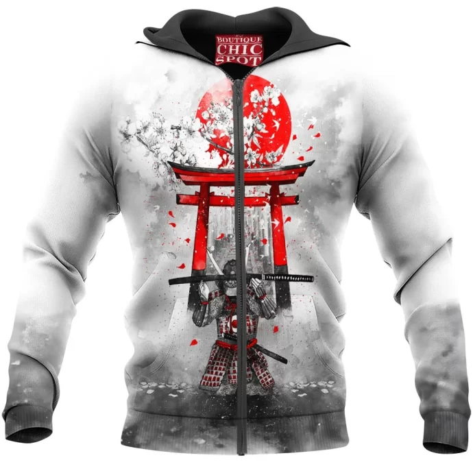 Samurai Zip Hoodie