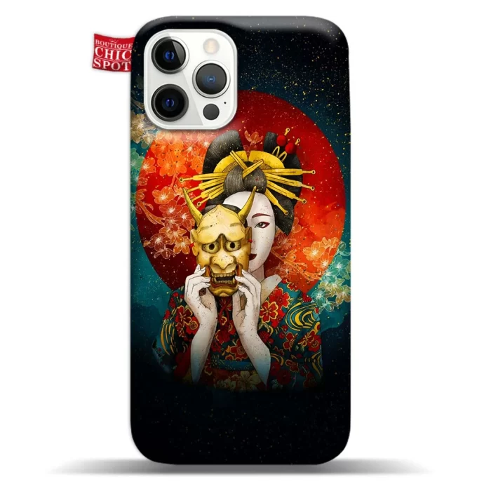 Geisha Mask Phone Case Iphone