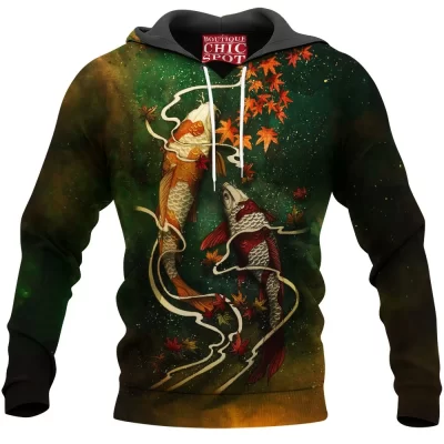 Autumn Hoodie, Koi Hoodie