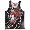 Koi Tank-Top, Flower Tank-Top