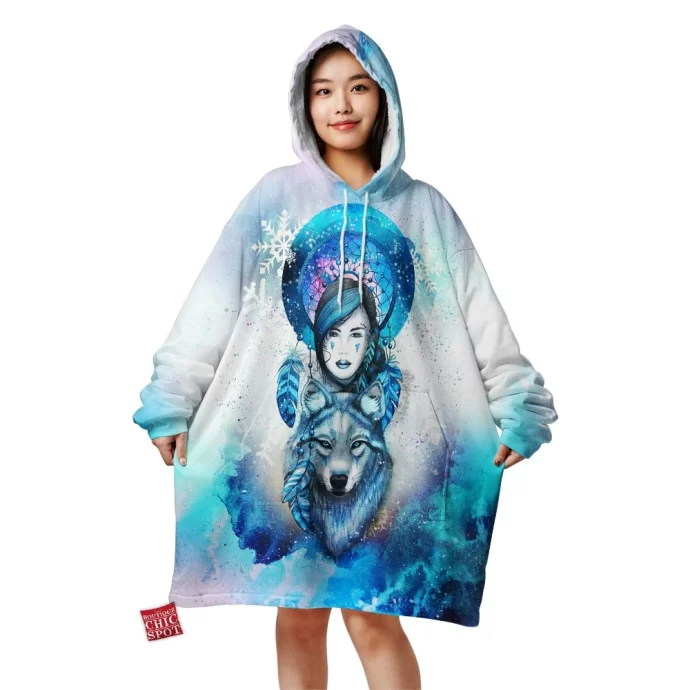 Winter Dreams Blanket Hoodie