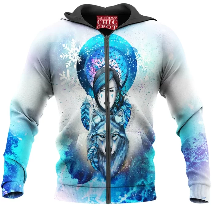 Winter Dreams Zip Hoodie