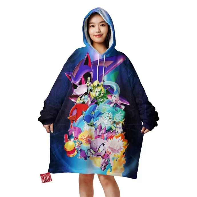 Team Sonic Blanket Hoodie