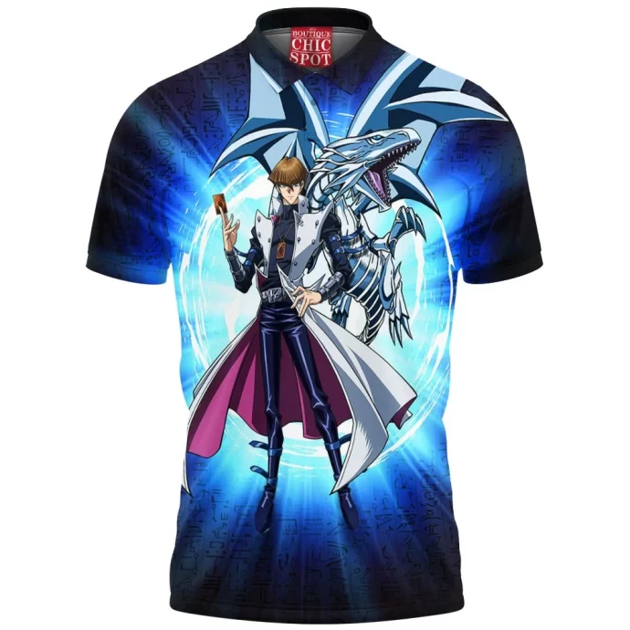 Kaiba & Blue-Eyes Dragon Polo Shirt