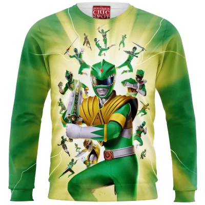 Mighty Morphin Power Rangers Zip Sweatshirt