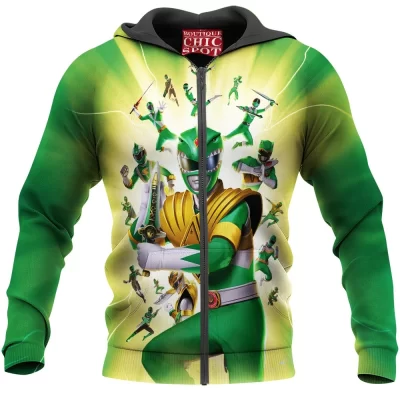 Mighty Morphin Power Rangers Zip-Hoodie
