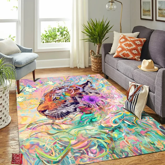 Tiger Rectangle Rug