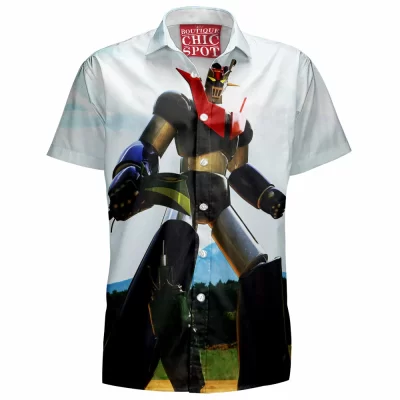 Anime Hawaiian-Shirt, Mazinger Z Hawaiian-Shirt