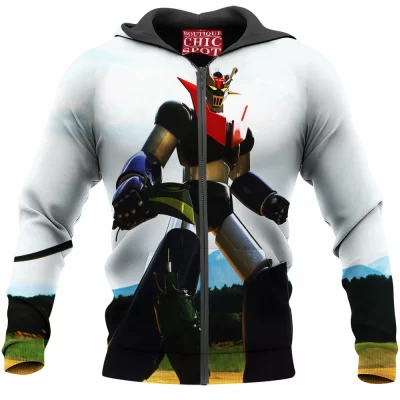 Anime Zip-Hoodie, Mazinger Z Zip-Hoodie