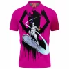 Comic Polo Shirt, Galactus Polo Shirt, Silver Surfer Polo Shirt