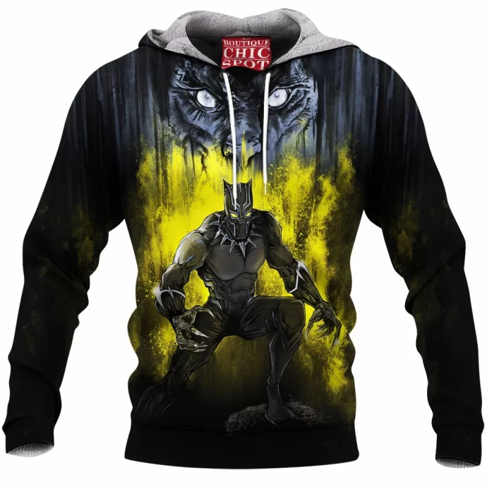 Black Panther Fleece Hoodie