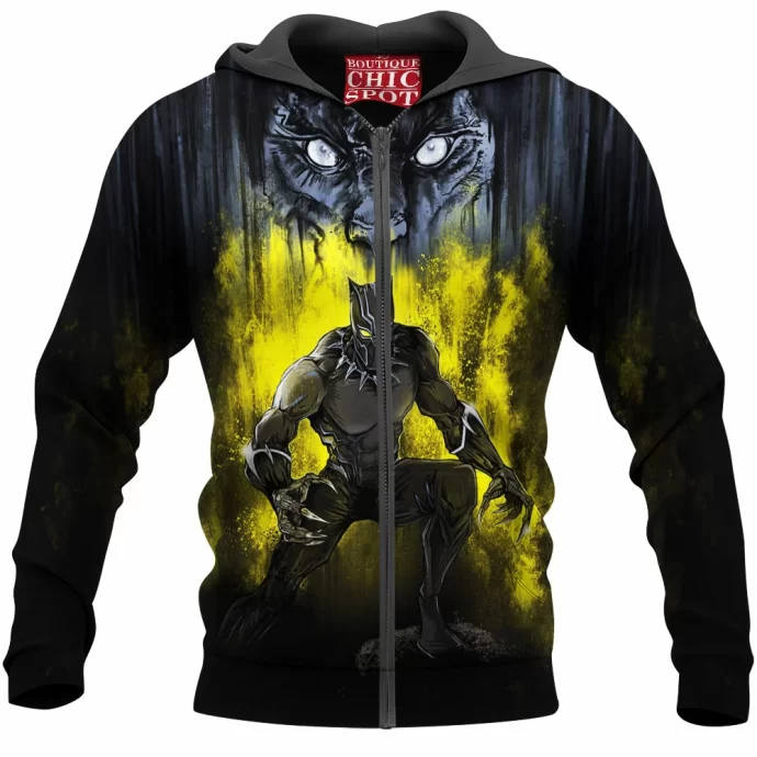 Black Panther Zip Hoodie