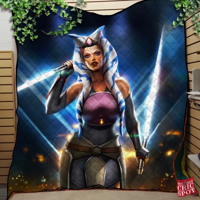 Ahsoka Tano Quilt Blanket