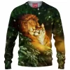 Lion And Tiger Knitted Sweater