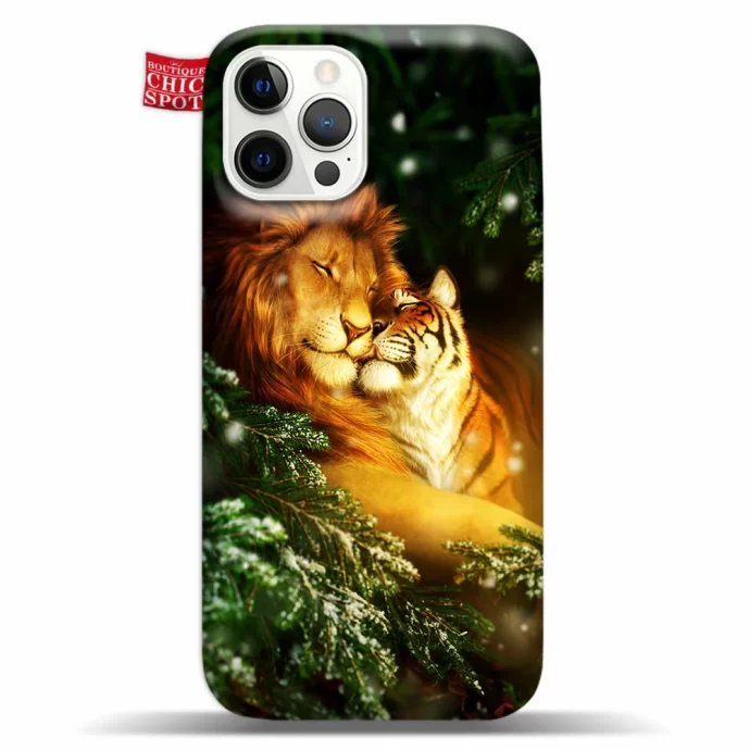 Lion And Tiger Phone Case Iphone