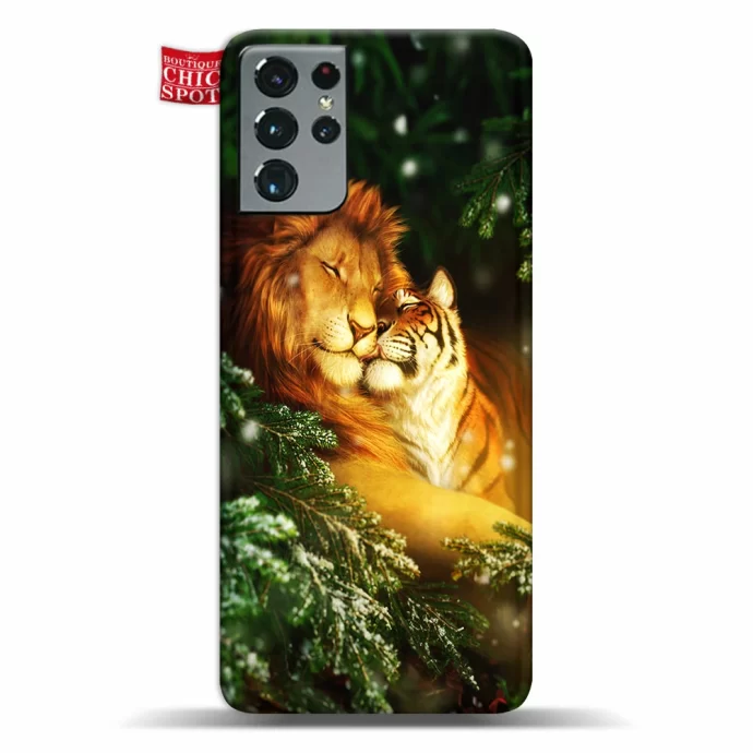 Lion And Tiger Phone Case Samsung