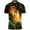 Lion Polo Shirt, Tiger Polo Shirt