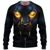 Panther Knitted Sweater