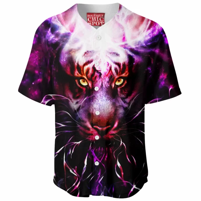 Burning Bright Tiger Baseball Jersey