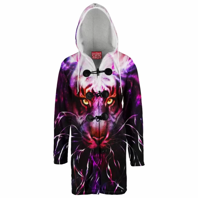 Burning Bright Tiger Hooded Cloak Coat