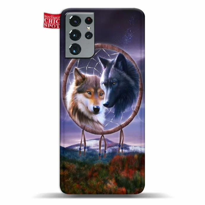 Dreamcatcher Wolf Phone Case Samsung