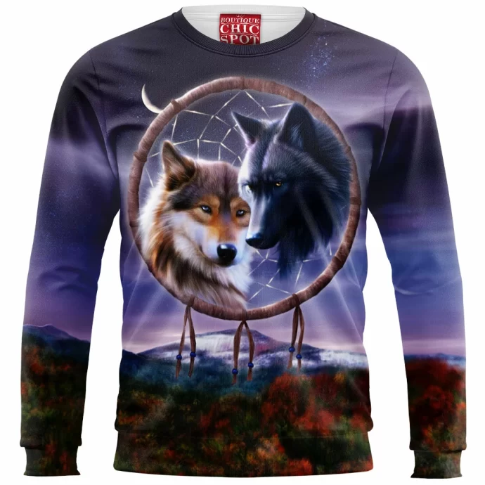 Dreamcatcher Wolf Sweatshirt