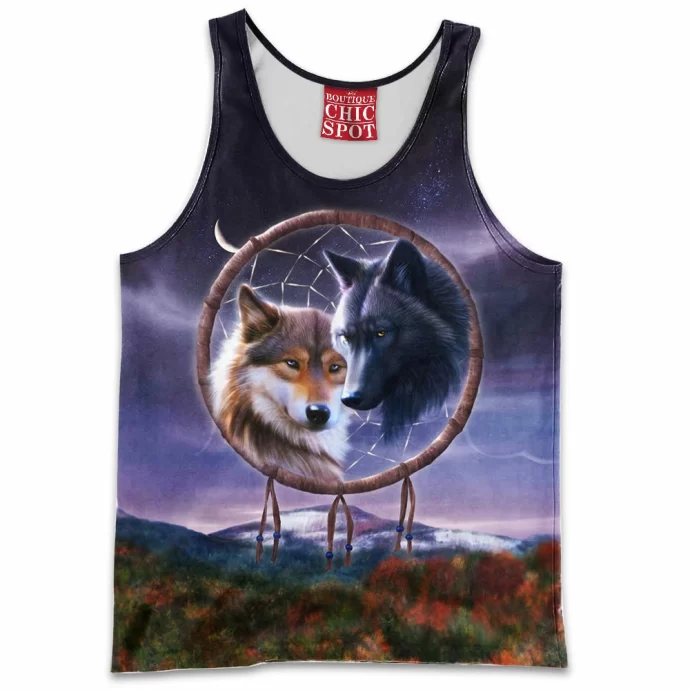 Dreamcatcher Wolf Tank Top