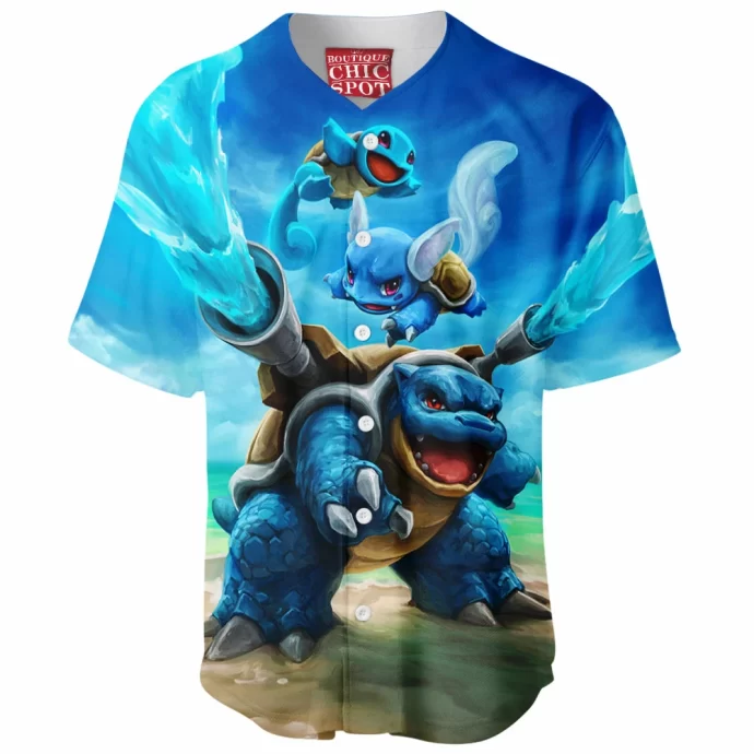 Squirtle Baseball Jersey