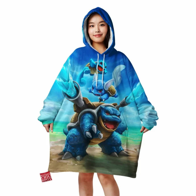 Squirtle Blanket Hoodie