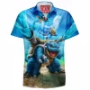 Anime Hawaiian-Shirt, Pokemon Hawaiian-Shirt, Squirtle Hawaiian-Shirt